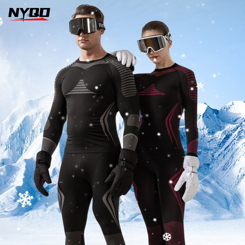 Thermal Base Layer - Zimowy zestaw bielizny termicznej dla mężczyzn