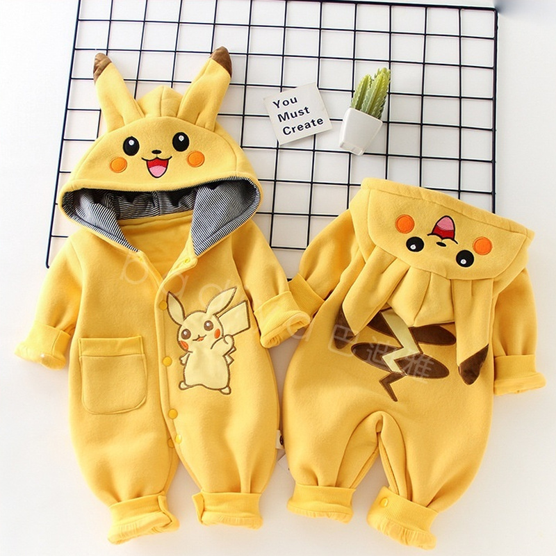 Winter Clothing Cute - Piżama dla niemowląt z motywem kreskówkowych