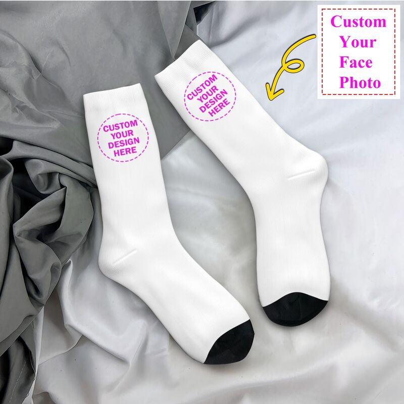 Winter Clothing Women'S - Personalizowane Skarpetki z Własnym Zdjęciem Logo
