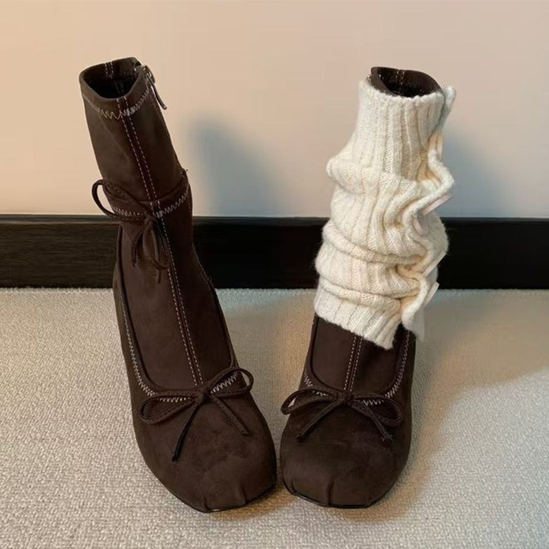 Botki damskie na wysokim obcas – Winter Clothing Women'S recenzja i cena