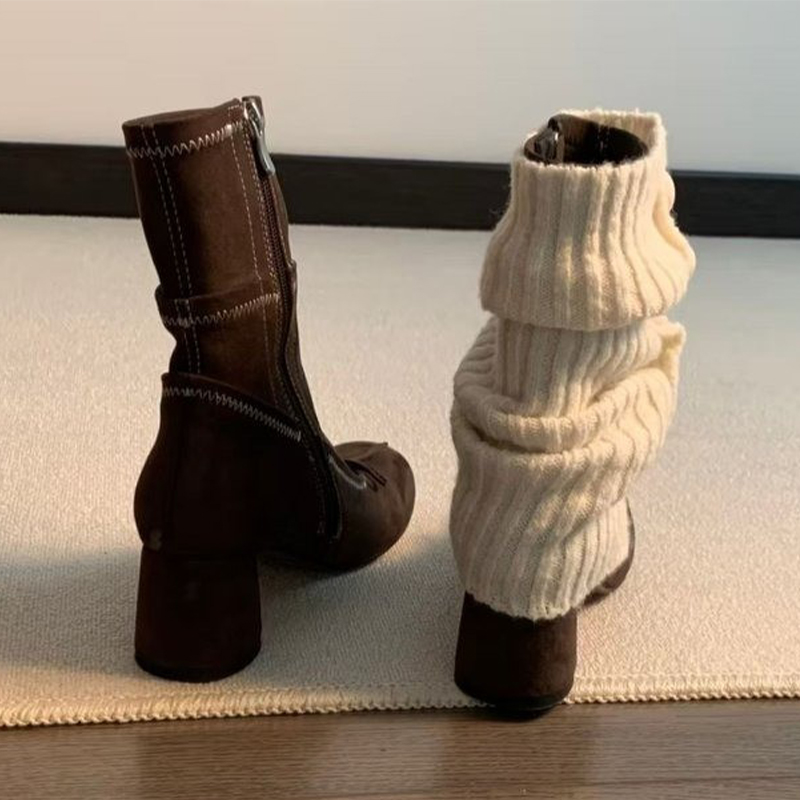 Botki damskie na wysokim obcas – Winter Clothing Women'S recenzja i cena