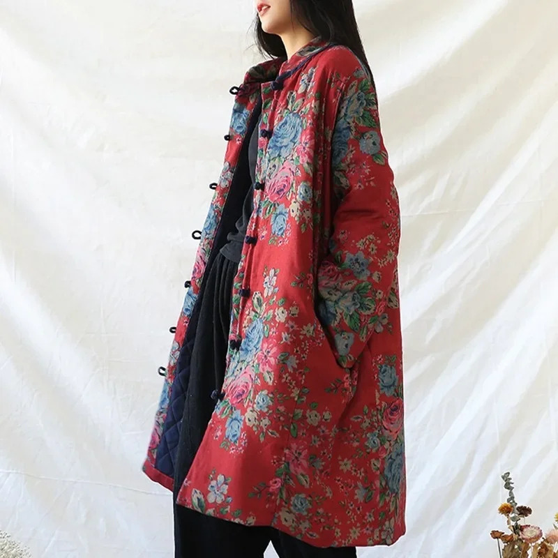 Odzież w stylu chińskim, ciepł – Winter Clothing Women'S recenzja i cena