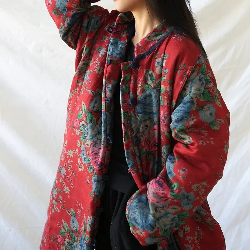 Odzież w stylu chińskim, ciepł – Winter Clothing Women'S recenzja i cena