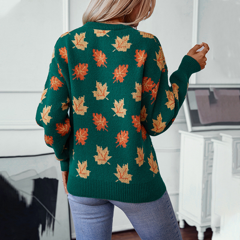 Sweter jesienno-zimowy z żakar – Winter Clothing Europe recenzja i cena