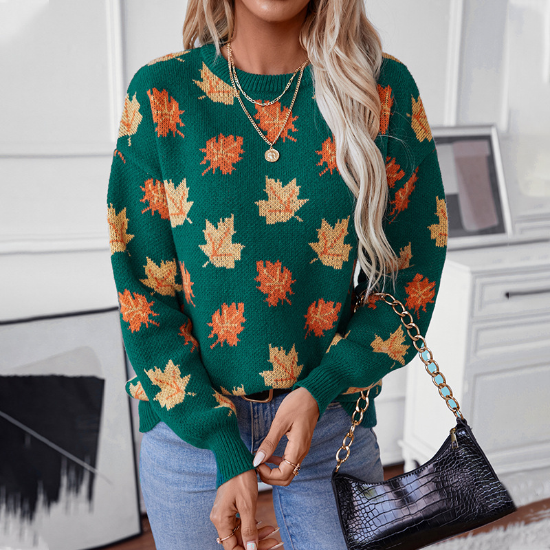 Sweter jesienno-zimowy z żakar – Winter Clothing Europe recenzja i cena