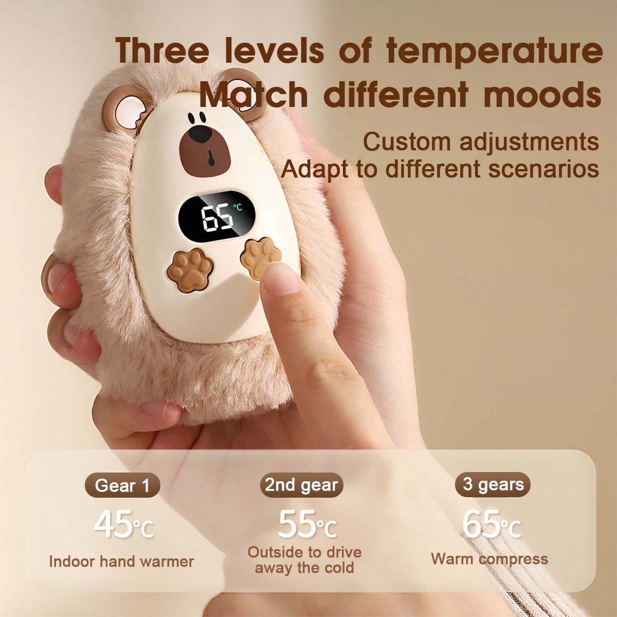 Mini pluszowy ogrzewacz do rąk – Hand Warmer Reusable recenzja i cena