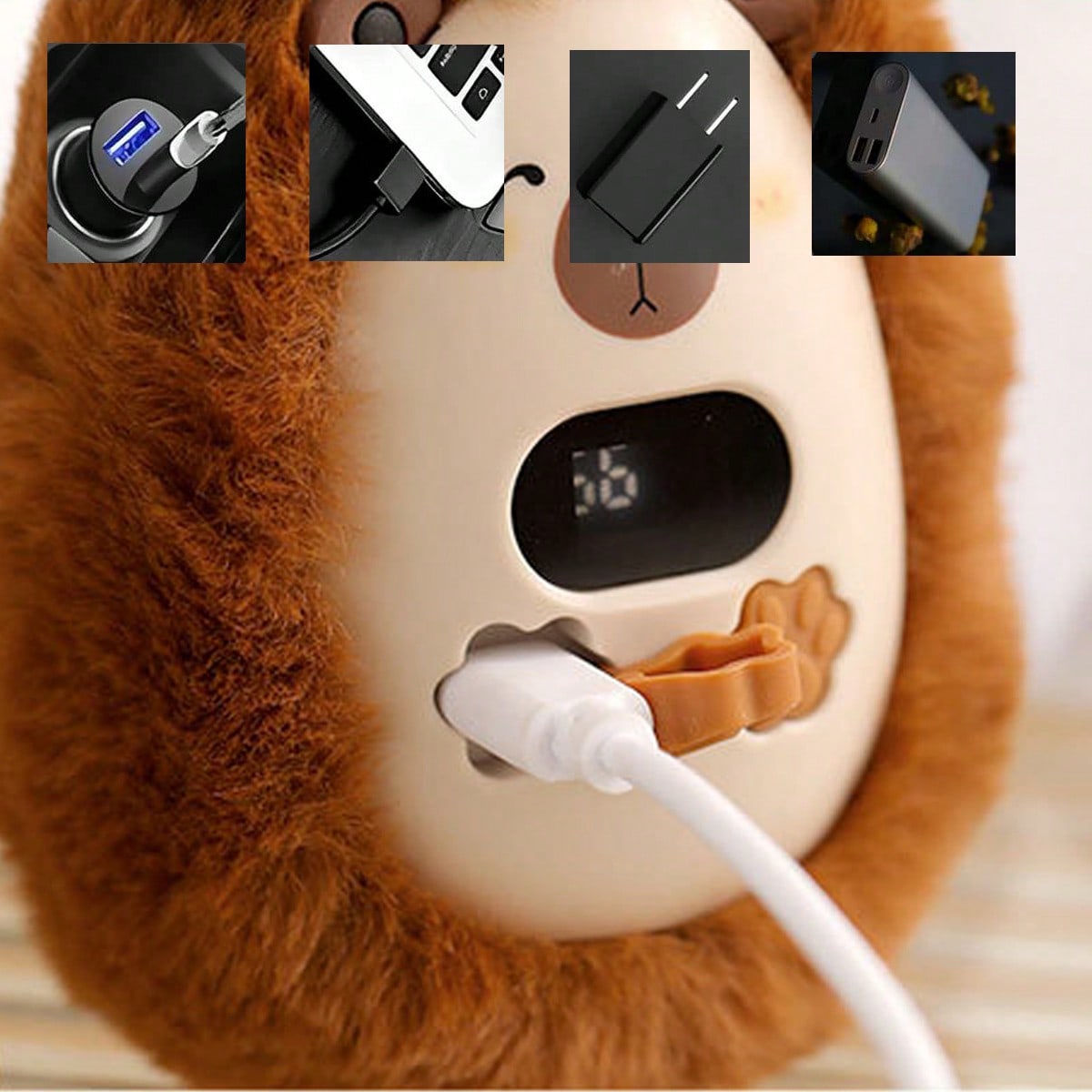 Mini pluszowy ogrzewacz do rąk – Hand Warmer Reusable recenzja i cena