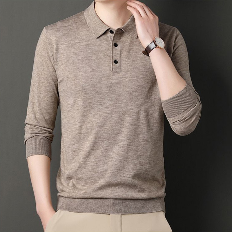 Męska koszulka polo z długim r – Quality Winter Clothing Brand recenzja i cena