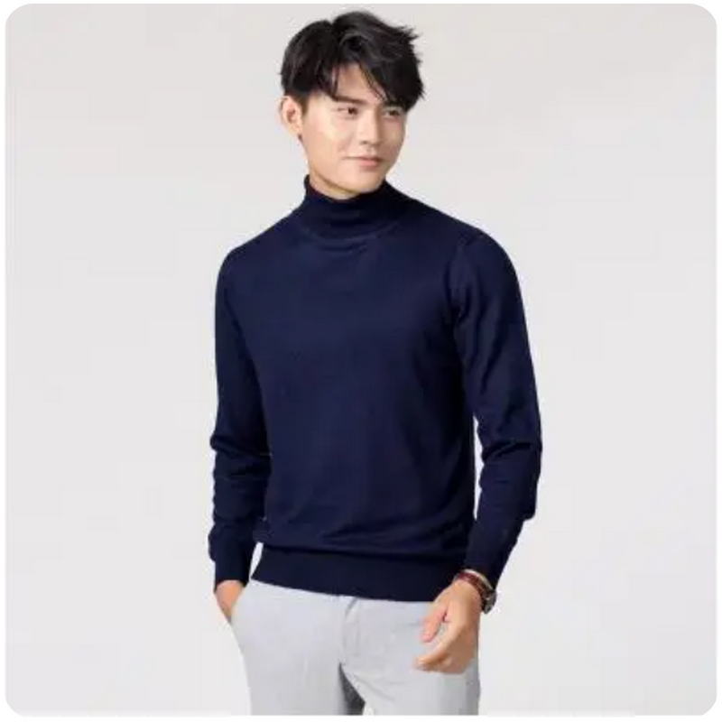 Kaszmirowy golf męski sweter o – Winter Clothing Cute recenzja i cena