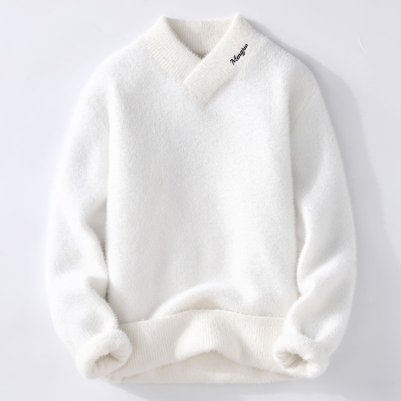 Swetry męskie zimowe w stylu k – Winter Clothing Cute recenzja i cena
