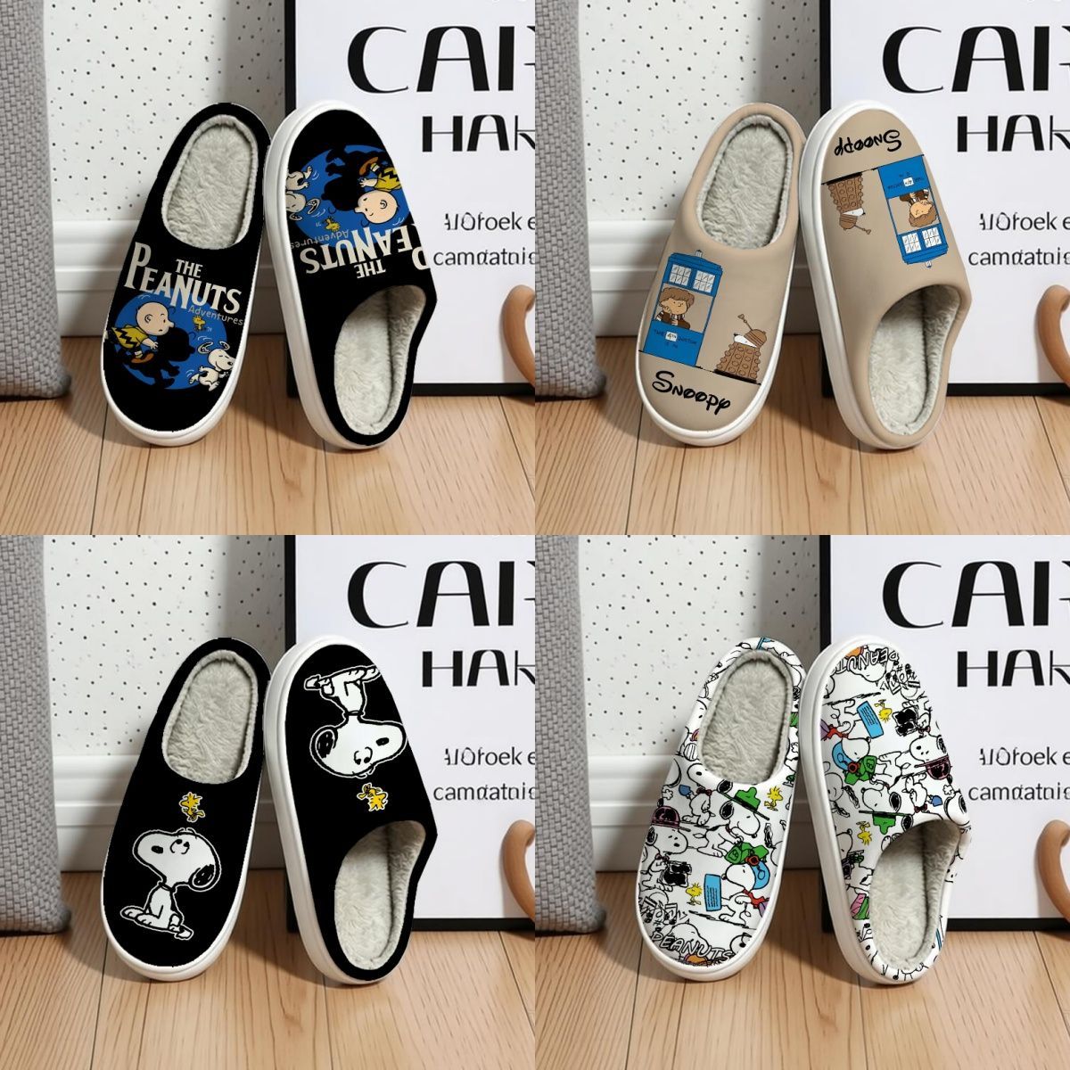 Urocze kapcie bawełniane Snoop – Winter Clothing Cute recenzja i cena