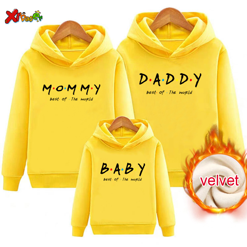 Rodzina strój pasujące bluza z – Winter Clothing For Kids recenzja i cena