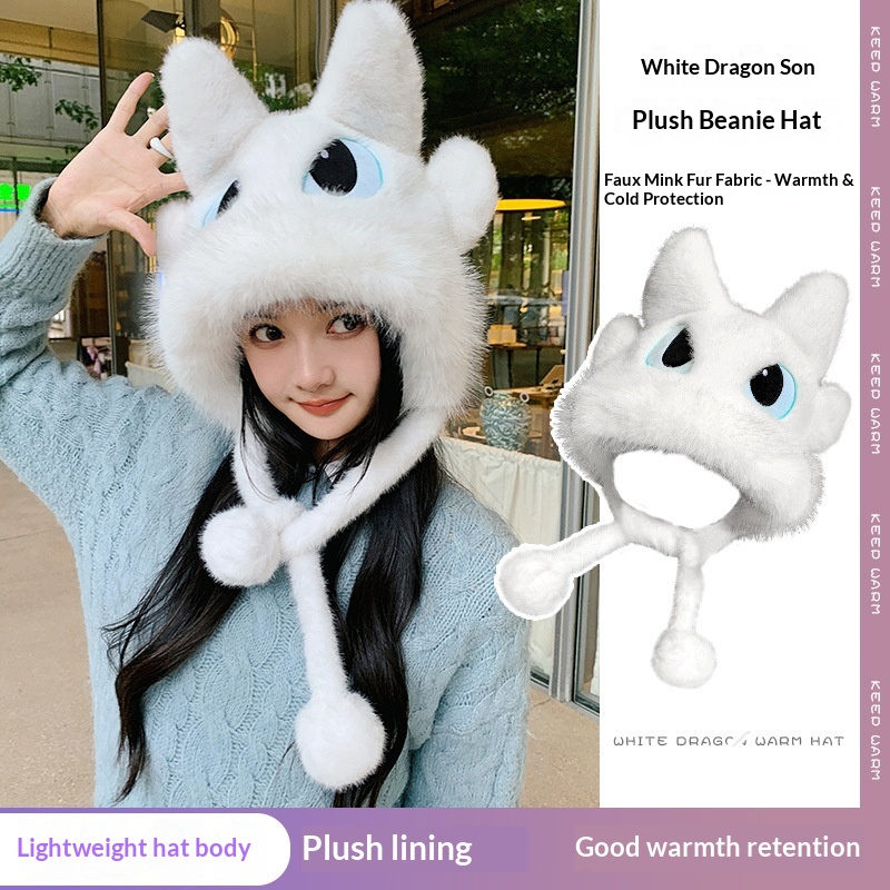 Potdemiel 2025 Nowy Anime Smoc – Winter Clothing Cute recenzja i cena